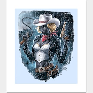 Cowgirl Western Posters and Art